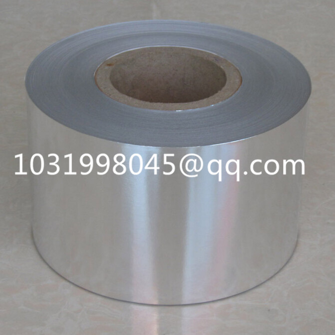 Silver aluminum foil cigarette packing paper