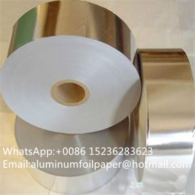 aluminun foil transfer paper for cigarette packaing 